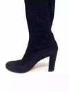 Christian Louboutin Kiss Me Gena 85 Black Suede Over-The-Knee Boots 39 UK 6