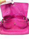 Mulberry Alexa Oversized Pink Heavy Grain Leather Satchel Bag