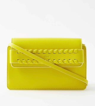 Chloe Mony Yellow Mini Leather Cross-Body Bag - High Heel Hierarchy