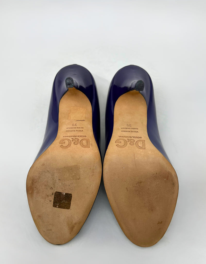 Dolce & Gabanna Viola Purple Heels