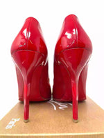 Wavy Dolly 100 Red Patent Leather Heels 39.5