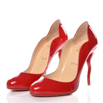 Wavy Dolly 100 Red Patent Leather Heels 39.5