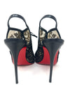 Mariee A Colmar 100 Black Lace Leather Sandals 39 UK 6