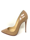 So Kate 120 Nude Patent Leather Heels 38