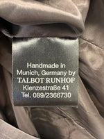 Metallic Grey Draped Ruched Midi  Dress UK 10