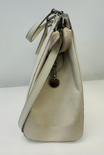 Brea GM Epi White Leather Shoulder Bag