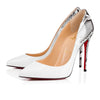 Pigalle Follies 100 White Patent Leather Snake Ombre Heels 37.5