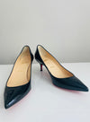 Kate 55 Black Patent Leather Heels 36