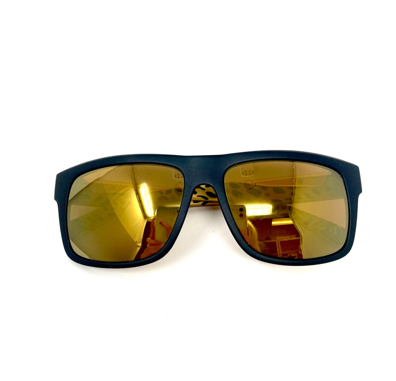 Black Framed Clint Polarized Sunglasses