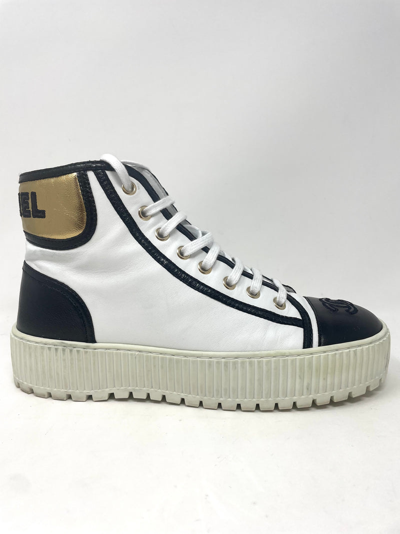Hightop 2025 chanel sneakers