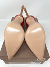 Vernice 115 Tabasco Red Patent Leather Heels 38