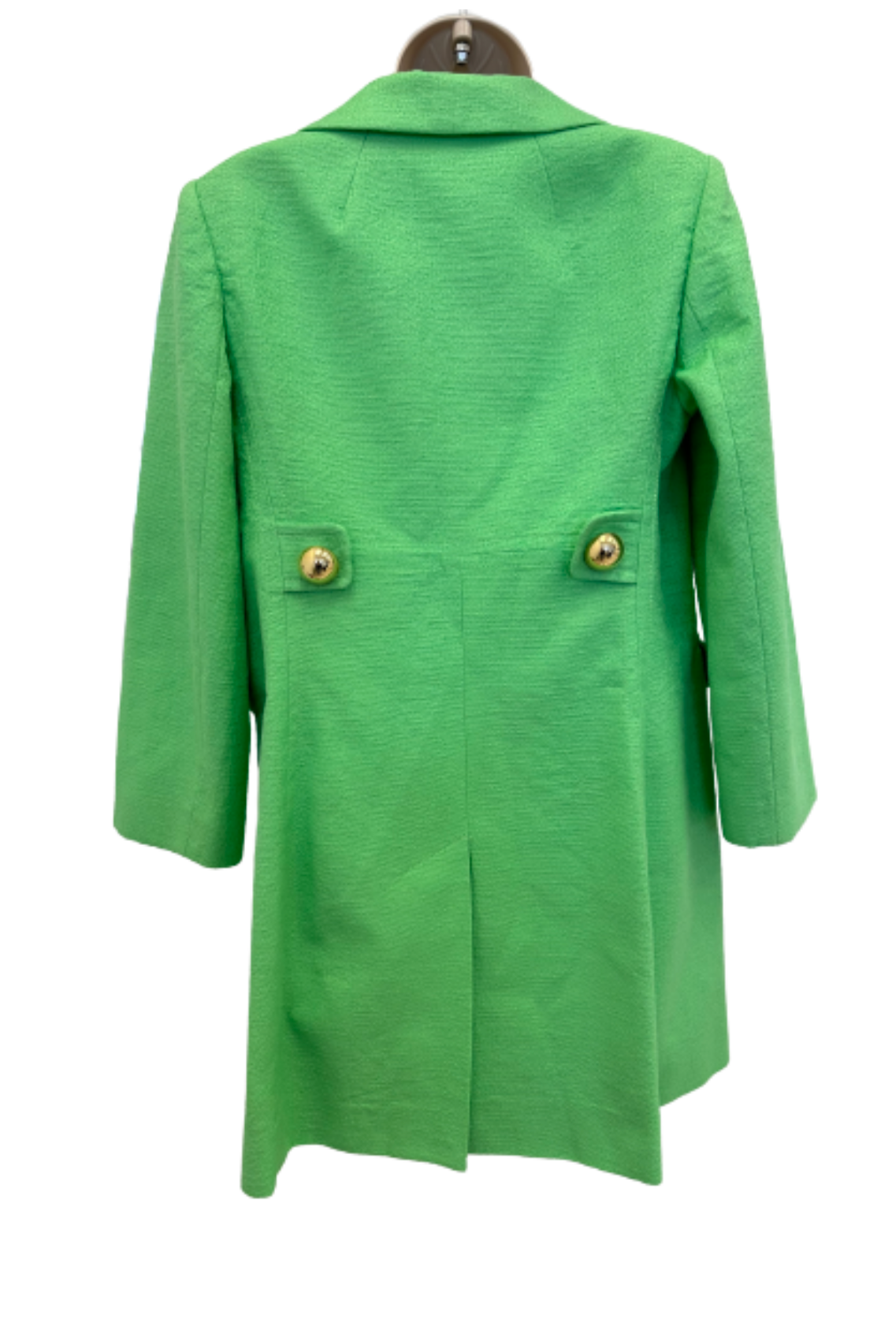 Green cotton coat best sale