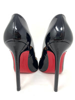 Pigalle 120 Black Patent Leather Heels 37